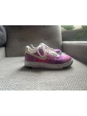 Nike Air Force 1 Crater Flyknit Fuschia Glow